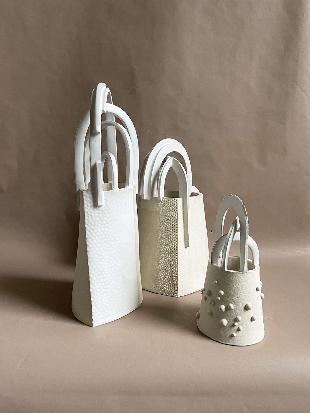 Picture of 'Baskets with dancing handles' piece