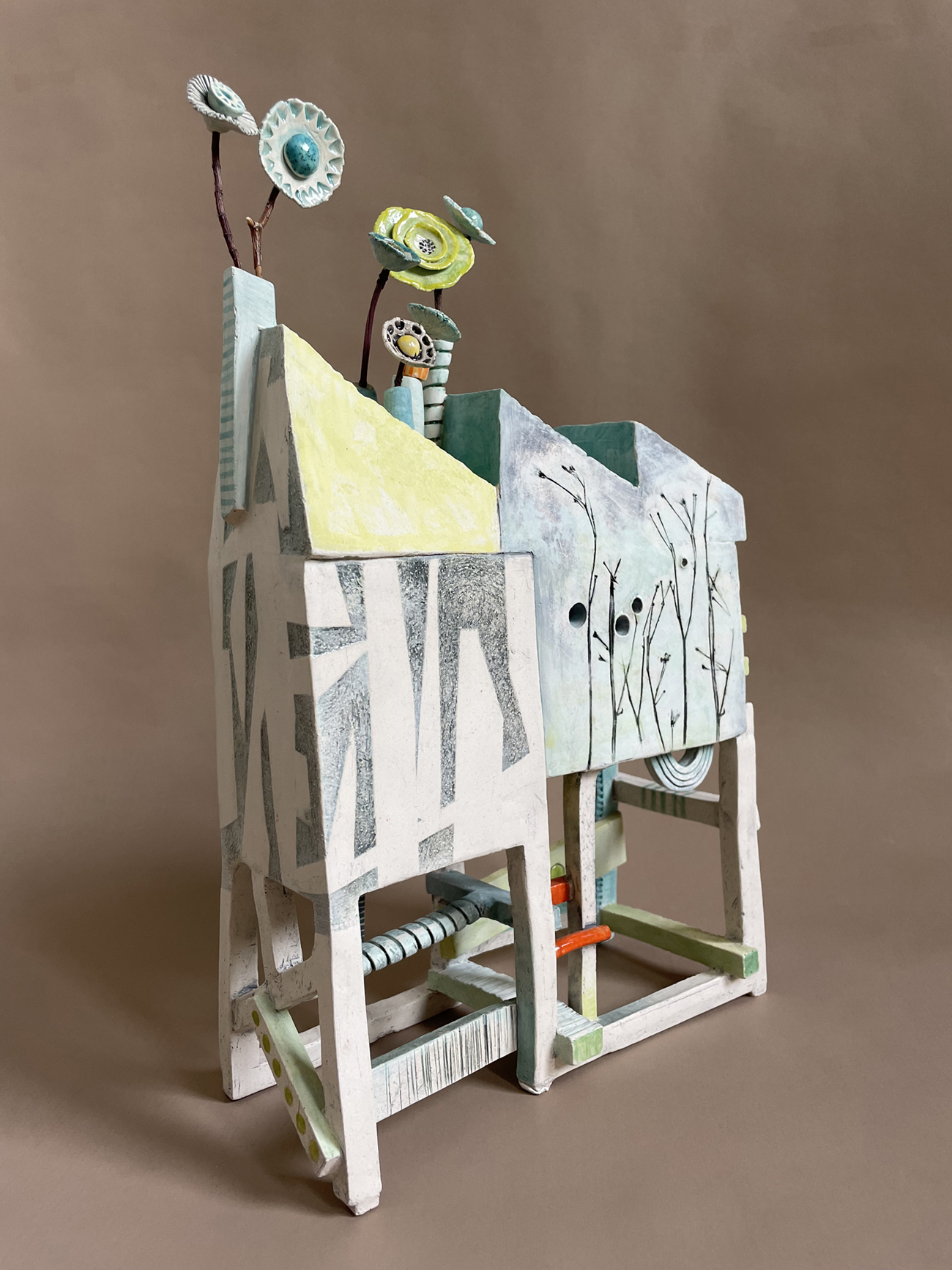 Photographie de la pièce 'Refuges sur pilotis'